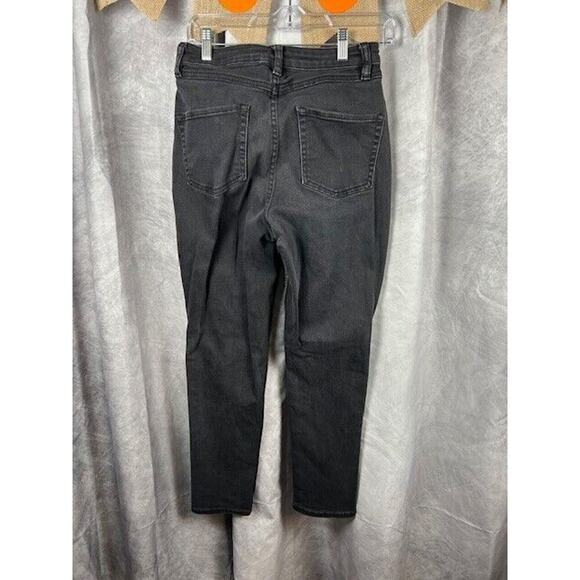 HT DENIM Women Juniors 3 Mom Jeans Stretch Relax Comfort Pockets Casual Hi Rise - Picture 4 of 7